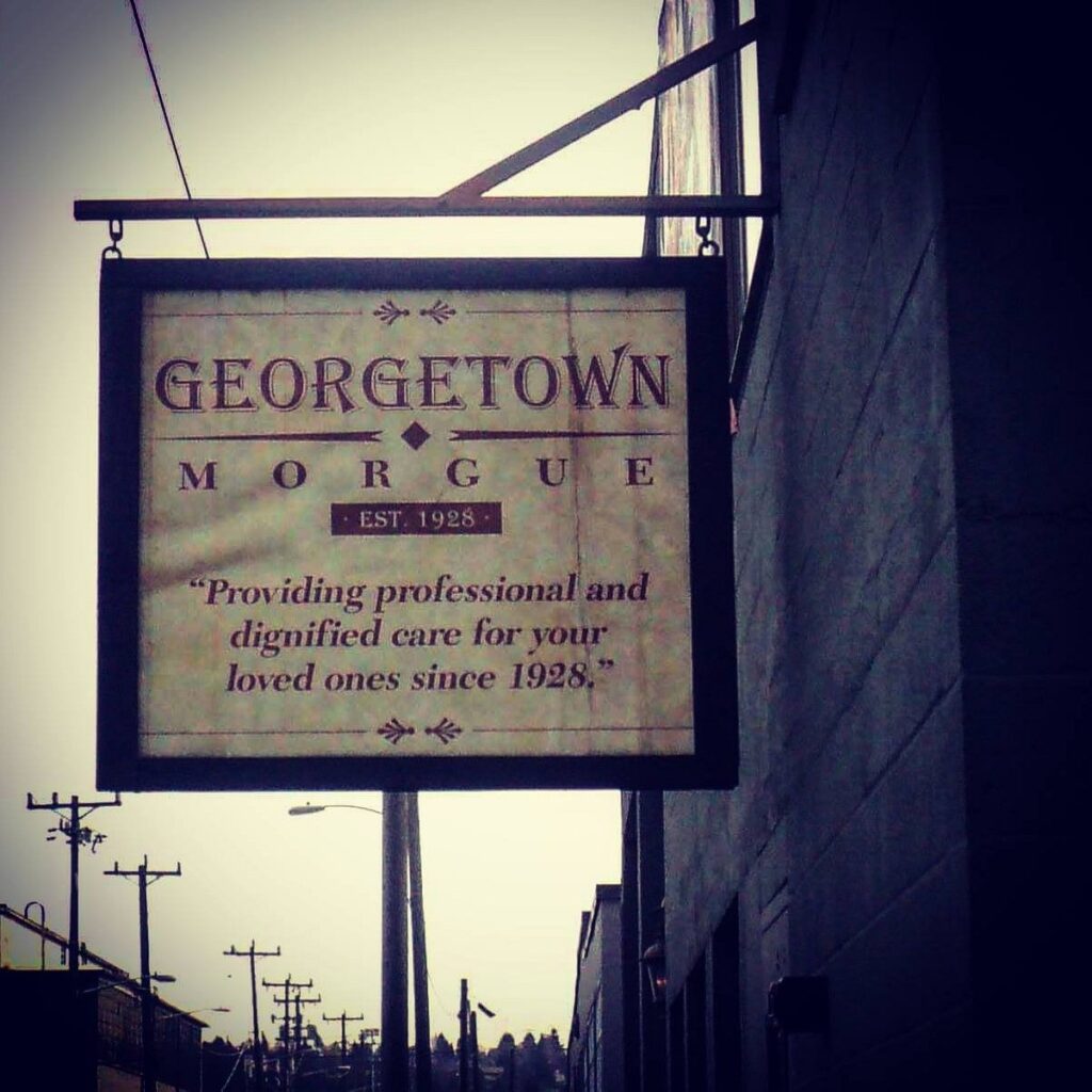 Georgetown Morgue Marker
