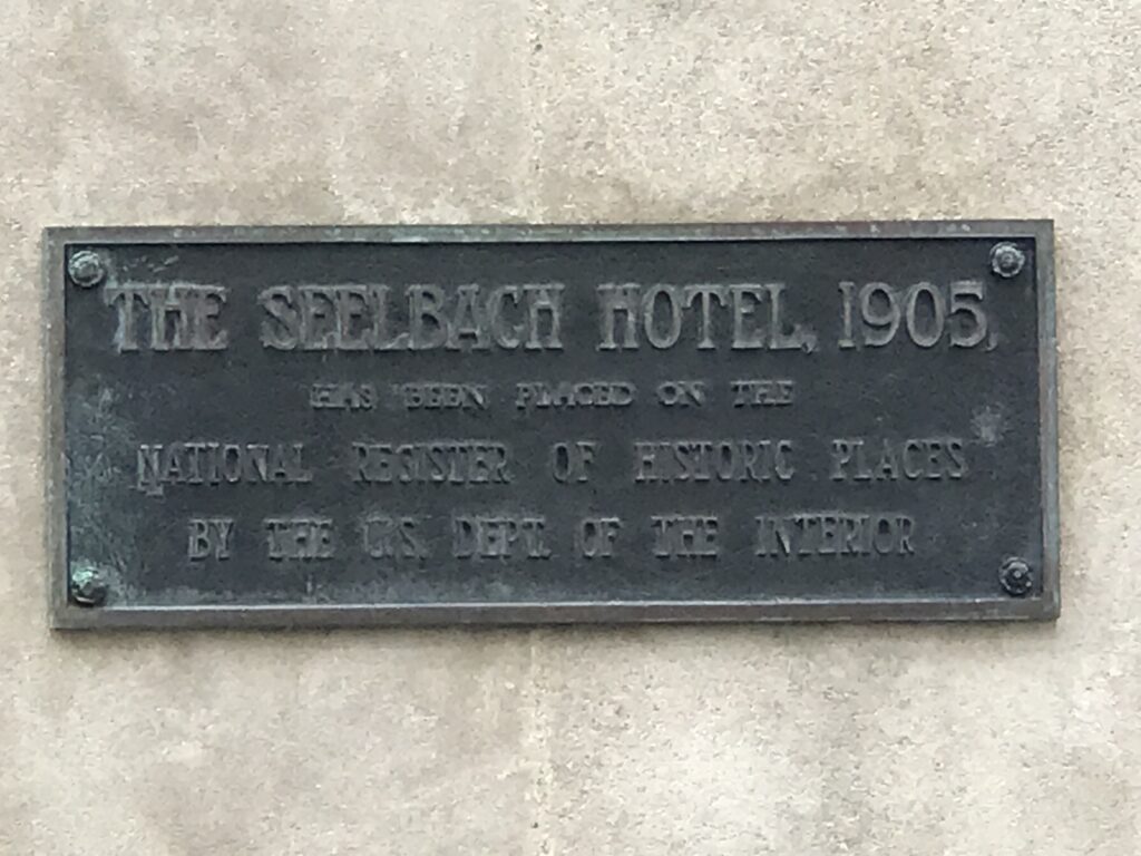 The Seelbach Hotel, 1905 Marker