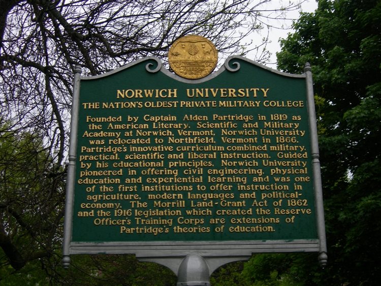 Norwich University Marker