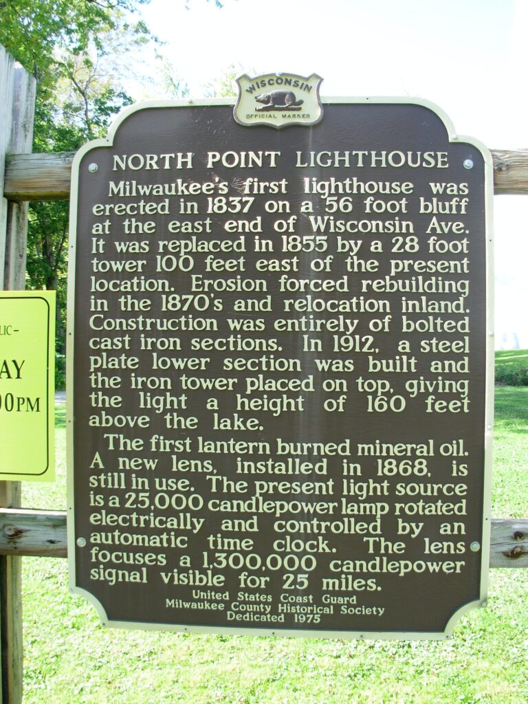 North Point Lighthouse Marker