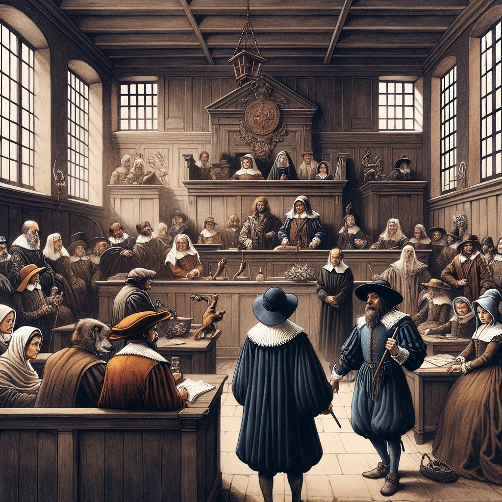 the trial of Jeanne and Antoinette Gandillon